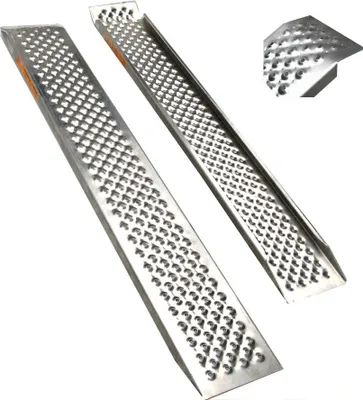 Obrázek produktu pro 2 kusy Hliníková nakládací rampa 06141 Nakládací rampa 2 = 400kg Nakládací rampa