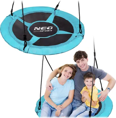 Obrázek produktu pro Houpačka Čapí hnízdo Swingo XXL Tyrkysová 95 cm