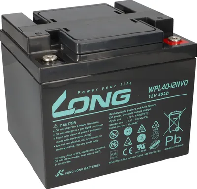 Zdjęcie produktu dla Kung Long WPL40-12NV0 12V 40Ah akumulator ołowiowo-żelowy AGM