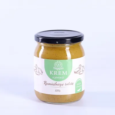 Zdjęcie produktu dla Krem pistacjowy SUPER SMAK NATURALNY 530g SMOOTH