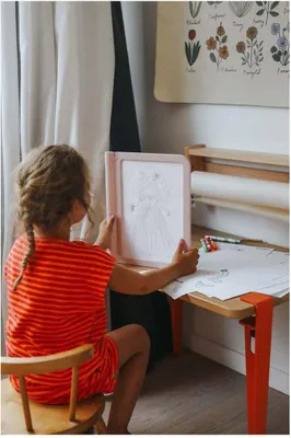 Zdjęcie produktu dla Kidywolf kidydraw-pro a4 2w1 light table pink
