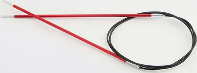 Produktbild von Rundstricknadel ZING 2,50 mm 25 cm granat