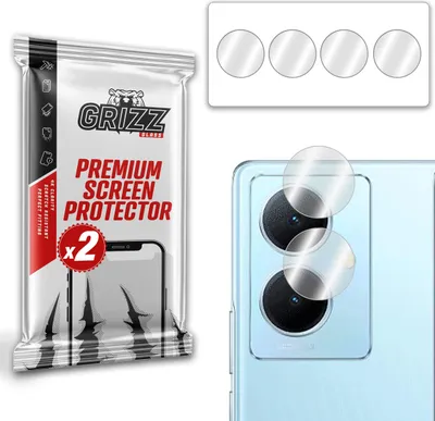 Zdjęcie produktu dla Szkło hybrydowe GrizzGlass do kamery vivo Y78+