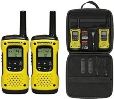 Obrázek produktu pro Motorola Talkabout T92 H2O, Profesionální mobilní rádio (PMR), 16 kanály/kanálů, 446.00625 - 446.19375 MHz, 10000 m, LCD, Micro-USB