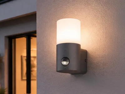 Produktbild von TRIO-Leuchten Wandleuchte HOOSIC BH 8.50x17.50 cm grau Wandlampe