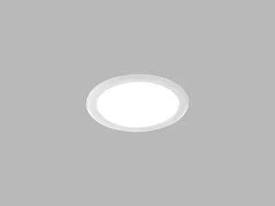 Image de Luminaire encastré à LED EASY-R, Variante : EASY-R S, Ø 116 mm, 6 W, 540 lm, 3000 K, blanc