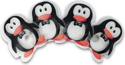 Zdjęcie produktu dla Zestaw 4 ogrzewaczy kieszonkowych Penguin
