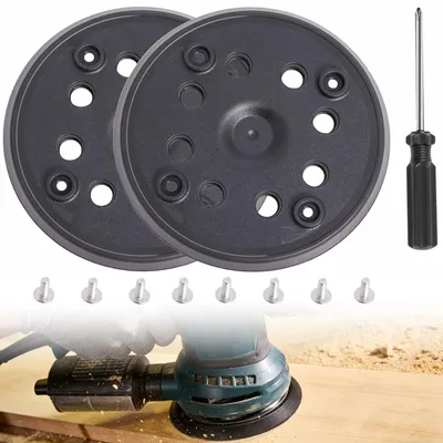 Produktbild von Schleifpad 125mm mit Klettverschluss für Exzenterschleifer (2 Stück)