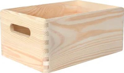 Image de Creative Deco Caisse Bois Rangement 30 x 20 x 14 cm (+/- 1cm) Boîte de Rangement