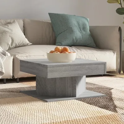 Produktbild von CLORIS Couchtisch Grau Sonoma 57x57x30 cm Holzwerkstoff - Couchtische LL0000139851