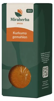 Produktbild von Miraherba - Curcuma gemahlen - 250g