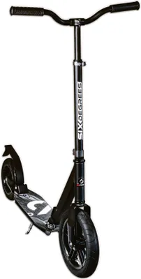 Produktbild von SIX DEGREES Aluminium Scooter mit Luftbereifung und Federung, 300/205 mm, ABEC 7, höhenverstellbar, , schwarz