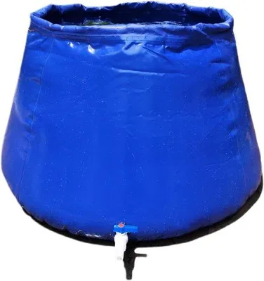 Produktbild von Tragbare Wasserspeicher - Faltbare Tasche - Bewässerungsgarten - Mit Hahnabfluss - 200 Liter - Grün