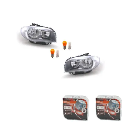 Immagine prodotto di Johns, fari + Osram Night Breaker Laser adatto per BMW Serie 1 E81 E82 E87 E88 L R 63117193387 7193387 63117193388 7193388
