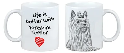 Produktbild von Art-Dog Keramiktasse Yorkshire Terrier