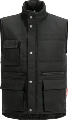 Produktbild von Größe M Unisex Planam Outdoor Weste Turbo Weste schwarz Modell 3691
