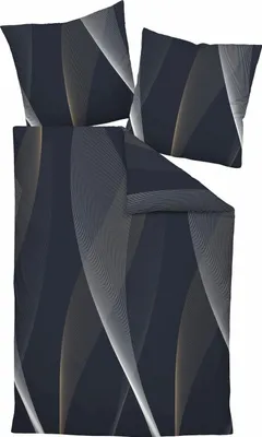 Produktbild von Janine Interlock-Jersey Bettwäsche * 155X220,80x80 2 teilig Carmen S 55115-02-512 nachtblau