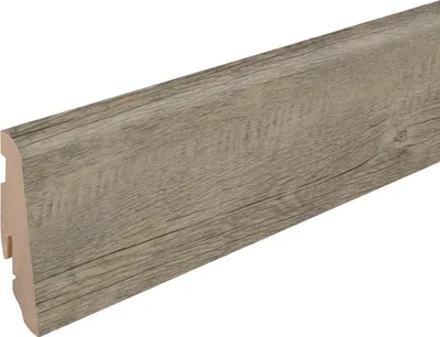 Produktbild von Neuhofer Fußleiste 240 cm x 58 x 19 mm pecan