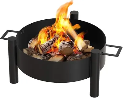 Imagen del producto de Hoguera para jardín, acero. Estufa para jardín, chimenea