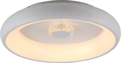 Obrázok produktu pre LED stropné svietidlo - biele - Ø 45 cm - plast - kov - stmievateľné