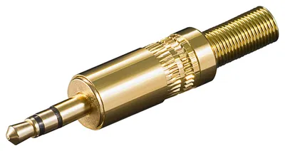Produktbild von goobay Klinkenstecker 3,5 mm stereo (Bulk)