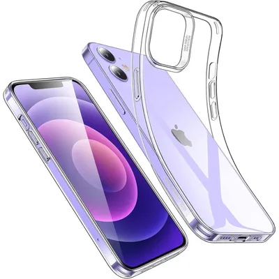 Produktbild von Hülle für iPhone 12/12 Pro, Klar, Stoßfest, Dünn, TPU, Vergilbungsbeständig, 6,1 Zoll