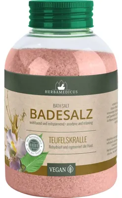 Zdjęcie produktu dla Herbamedicus Sól do kąpieli z ekstraktem z diabelskiego pazura (575g), 104688