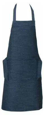 Productafbeelding van Benza Schort Keukenschort - Denim - Jeans - Spijkerstof - 75 x 85 cm