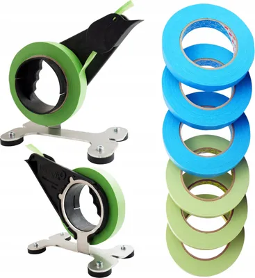 Immagine prodotto di Supporto magnetico per nastro adesivo per verniciatura su bordatura Nastri adesivi 7 pezzi