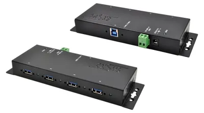 Immagine prodotto di EXSYS EX-1183HMVS-2 Hub di interfaccia USB 3.2 Gen 1 (3.1 Gen 1) Tipo-B 5000 Mbit/s Nero (EX-1183HMVS-2)