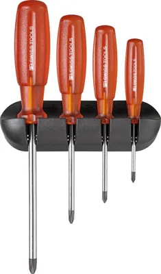 Immagine prodotto di Set di cacciaviti 4 pezzi PH in supporto da parete Multicraft PB Swiss Tools