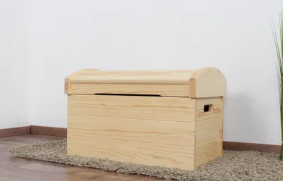 Produktbild von Holztruhe natur