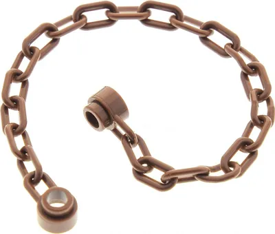 Produktbild von 1x Lego Kette 21 Glieder braun 4159874 39759 39763 60169 30104