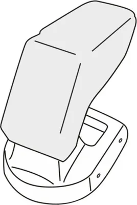 Obrázek produktu pro Loketní opěrka Kia Soul 2008-2014 (ARMS, koženka)