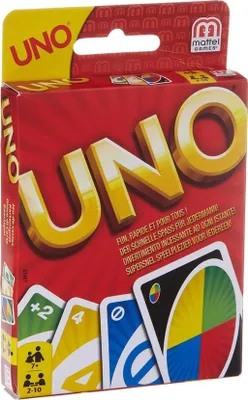 Produktbild von Mattel Games UNO Spiel, Kartenspiel, Abwurf, 7 Jahr(e), 15 min