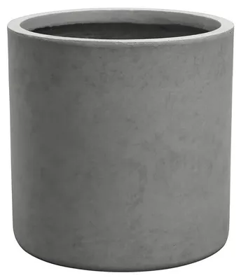 Produktbild von aplanta Pflanztopf Elvon grau | 29x29, für drinnen, Pflanzkübel, wie echt, Allergiker geeignet, pflanzliche Dekoration Praxis, Office & Wohnzimmer