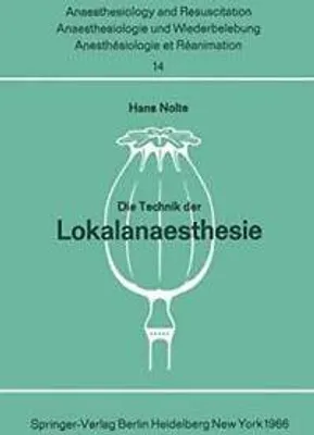 Produktbild von Die Technik der Lokalanaesthesie