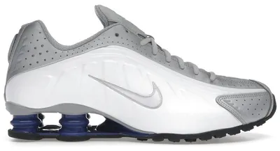 Produktbild von Nike Shox R4 Metallic Silver Deep Royal Blue - EU 37.5