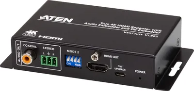 Obrázok produktu pre ATEN True 4K HDMI Repeater s funkciou Audio Embedder a De-Embedder