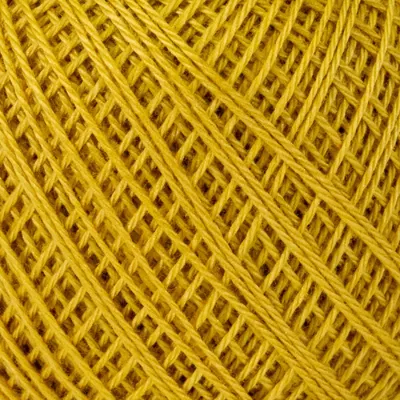 Obrázok produktu pre Olympus Sashiko priadza jemná (Thread Thin), bavlna, klbko, cca 80 m, farba 205, okrová, vyrobené v Japonsku