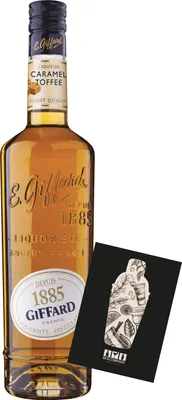 Produktbild von Giffard Caramel Toffee Likör 1 x 0,7 L (18% vol.)- [Enthält Sulfite]