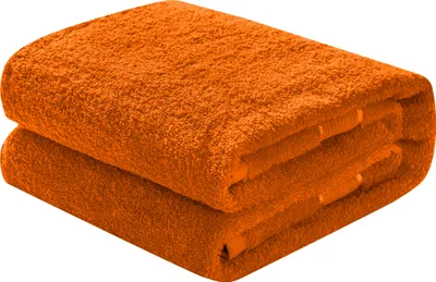 Produktbild von Waschhandschuh, Gästetuch, Handtuch, Duschtuch, Badetuch, Saunatuch aus Frottee, Größe:Waschhandschuh 15x21cm, Farbe:Orange