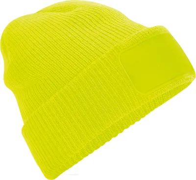 Immagine prodotto di Beechfield Adult Thinsulate Printers Beanie PC3366 (Taglia unica) (Giallo neon)