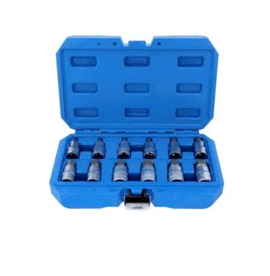 Immagine prodotto di set di bussole esagonali da 1/2", 12 pezzi, 5 - 22 mm