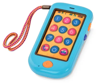 Productafbeelding van B. toys Babyspeelgoed – HiPhone: Speeltelefoon in de vorm van een smartphone voor kinderen, met