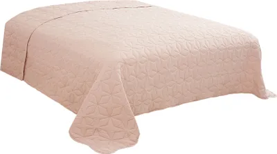 Produktbild von Tagesdecke Bettüberwurf Allzweckdecke ca. 220x240 cm Überwurf Patchwork Sofa XXL Design: LIVING Rose