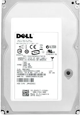 Produktbild von Festplatte Dell HUS154545VLS300 450GB 15000Rpm Sas 3,5'' Zoll 0XX517