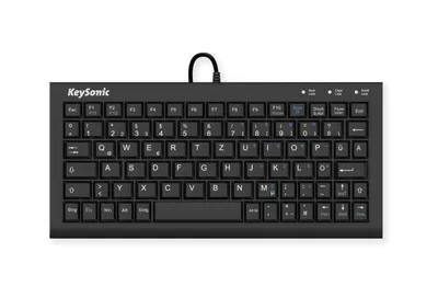 Image de KeySonic TAS ACK-3401U Corded (DE) Kompakt SoftSkin schwarz