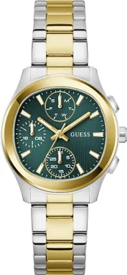 Produktbild von Guess Damen Uhr Armbanduhr BIRDIE GW1031L6 Edelstahl bicolor