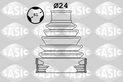 Produktbild von SASIC Faltenbalgsatz Antriebswelle Vorne Innen für RENAULT LAGUNA II Grandtour (KG0/1) 1904018